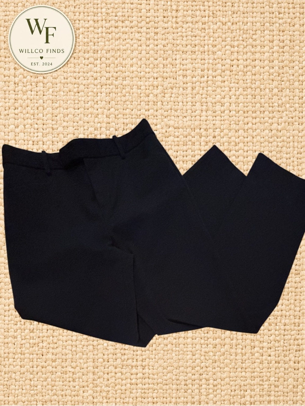 Banana Republic Sloan Black Dress Pants Size 2 Slim Straight Stretch Career Work